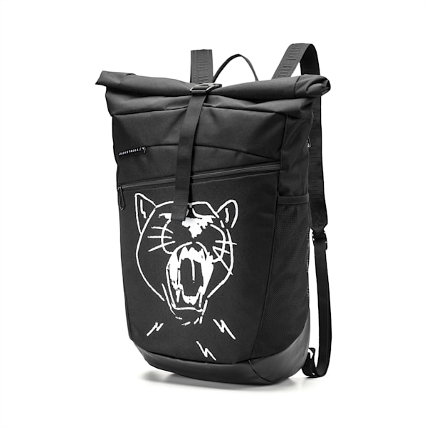 PUMA Basketball Backpack, Puma Black, extralarge