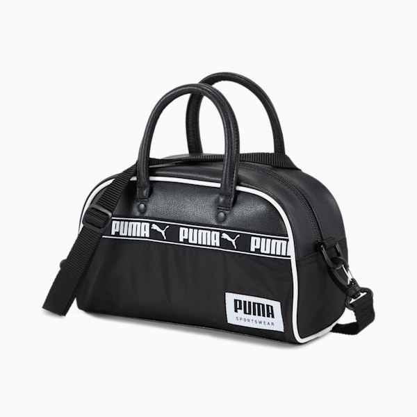 Campus Mini Grip Unisex Shoulder Bag, Puma Black, extralarge-IND