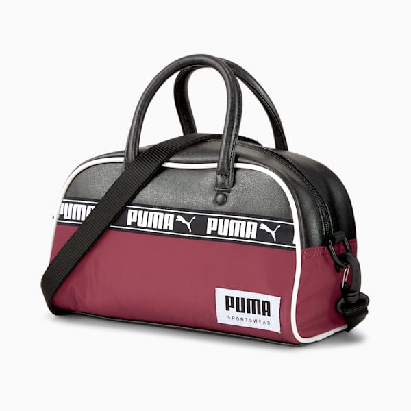 Campus Mini Grip Shoulder Bag, Zinfandel-Puma Black, extralarge-IND