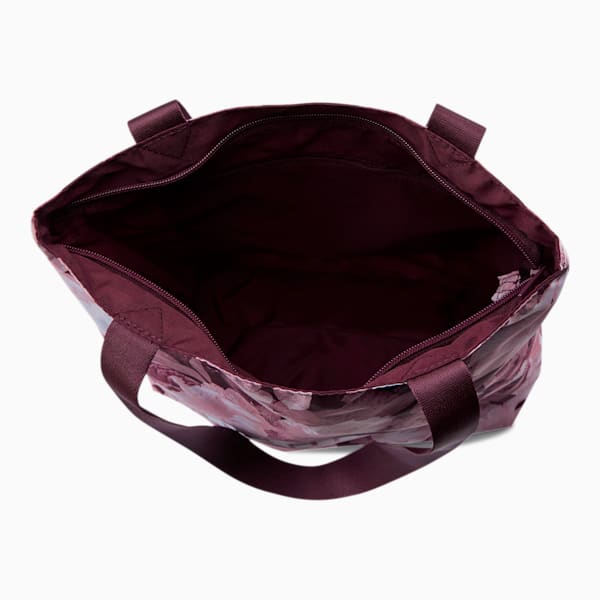Core Women's Shopper, Vineyard Wine - Floral AOP, extralarge