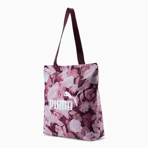 Core Women's Shopper, Vineyard Wine - Floral AOP, extralarge