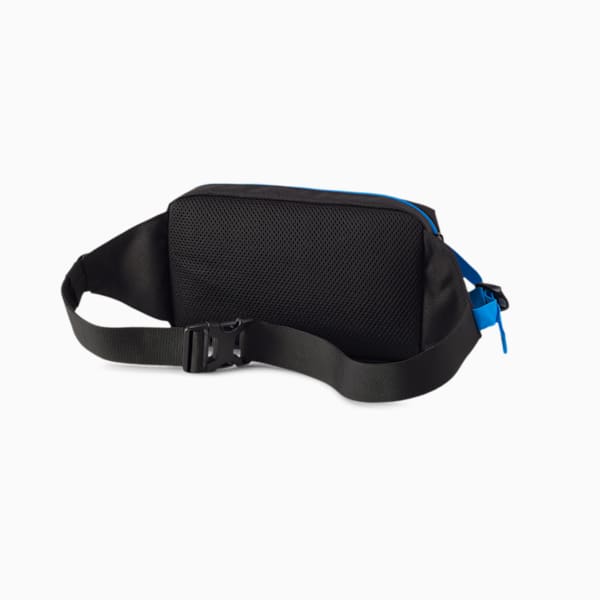 PUMA x FIRST MILE Waist Bag, Puma Black-Nrgy Blue-Fizzy Yellow, extralarge