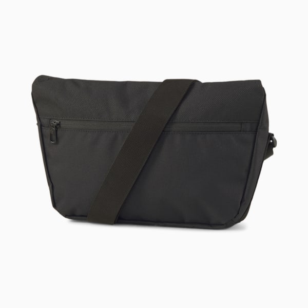PUMA Deck Mini Messenger Bag, Puma Black, extralarge
