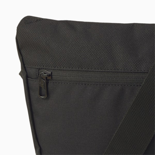 PUMA Deck Mini Messenger Bag, Puma Black, extralarge
