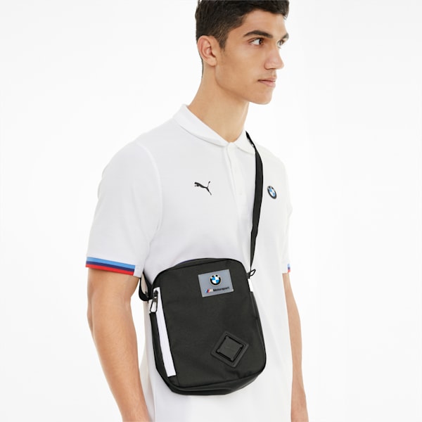 BMW M Motorsport LS Portable Bag, Puma Black, extralarge