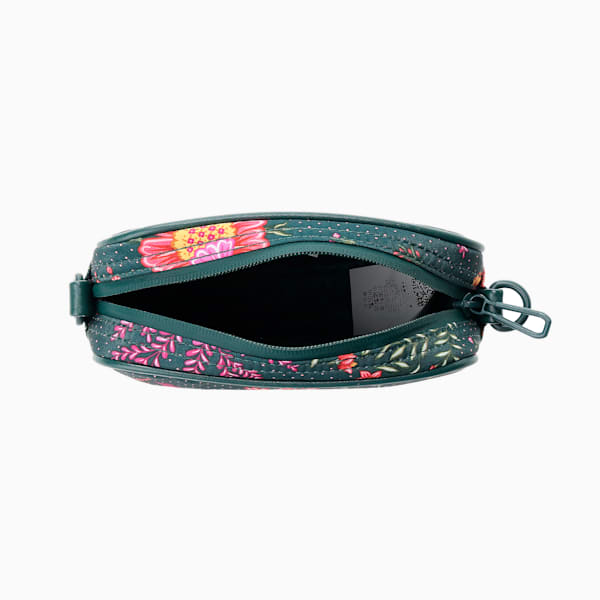 PUMA x LIBERTY Mini X-Body Women's Bag, Green Gables-AOP, extralarge