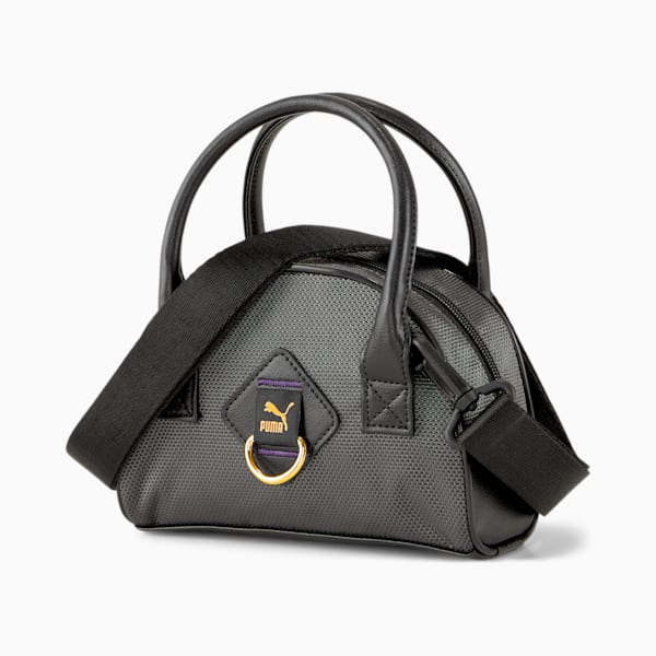 Bolsa Time Mini para Mujer, Puma Black-iridescent, extralarge