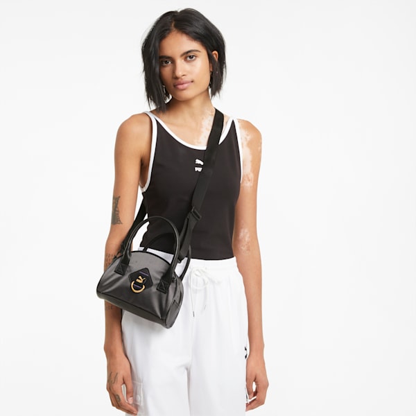 Prime Time Mini Grip Bag, Puma Black-iridescent, extralarge