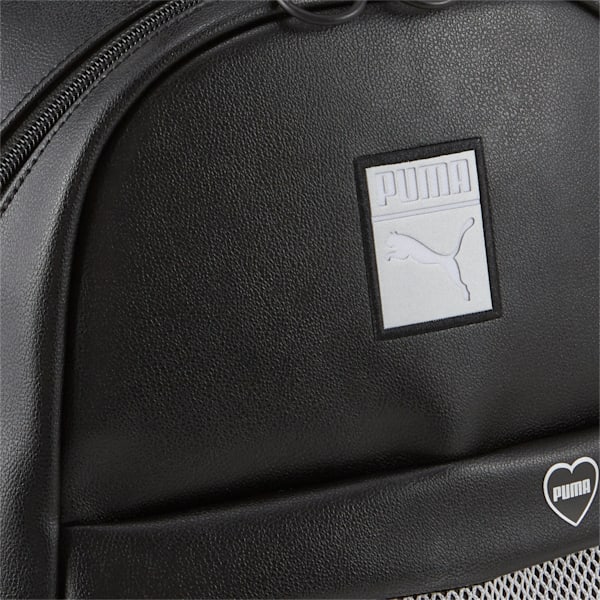 Puma black leather backpack online