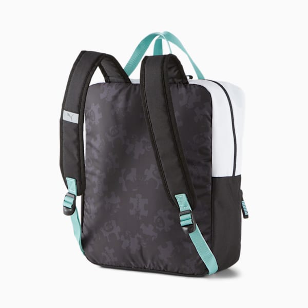 Animals Kids' Backpack, Puma White-PANDA, extralarge