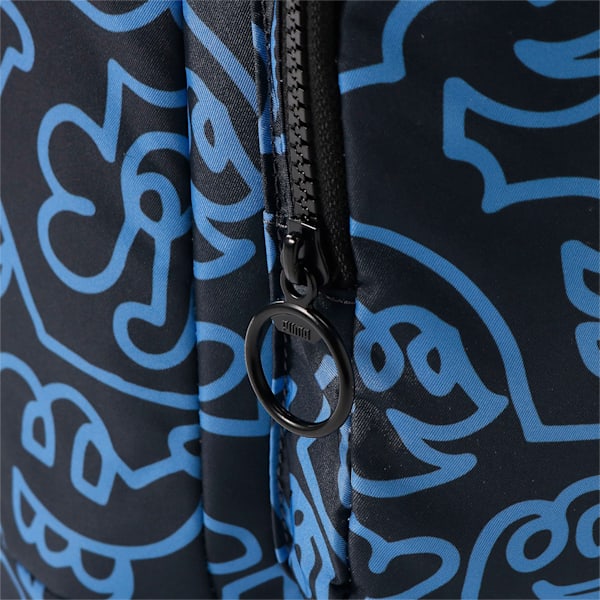 PUMA x MR. DOODLE Backpack, Puma Black-AOP, extralarge
