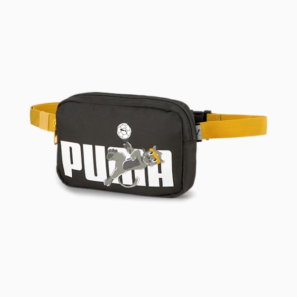 Lil PUMA Kids' Waist Bag, Puma Black-PUMA, extralarge