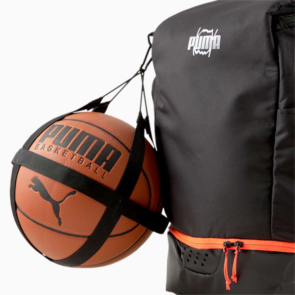 Basketball Pro Unisex Backpack, Puma Black, extralarge-IND