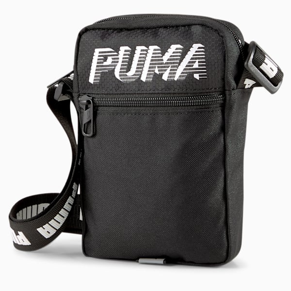 Evo Essentials Compact Portable Shoulder Bag, Puma Black, extralarge-IND
