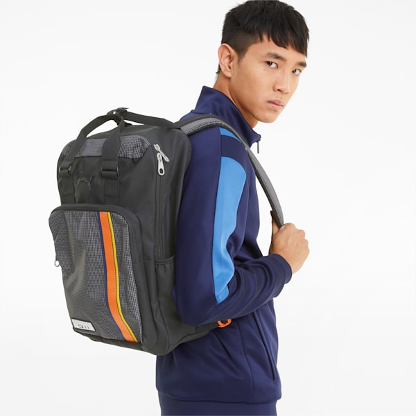 Porsche Legacy Lifestyle Backpack, Puma Black, extralarge