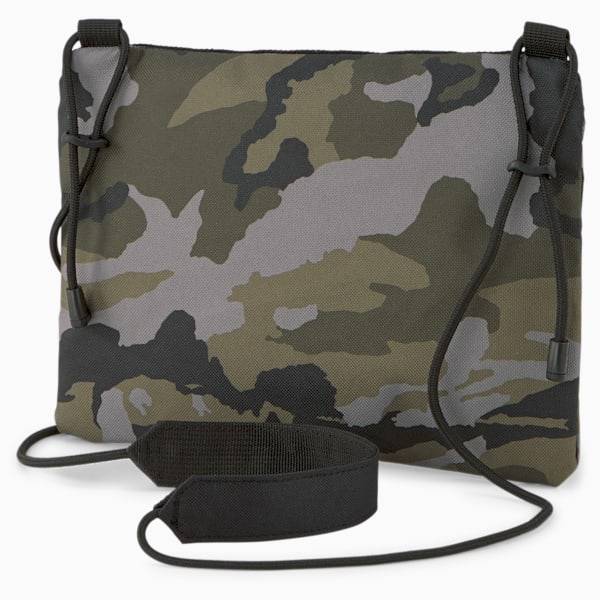 PUMA Academy Sacoche Backpack, Forest Night-Camo AOP, extralarge-IND