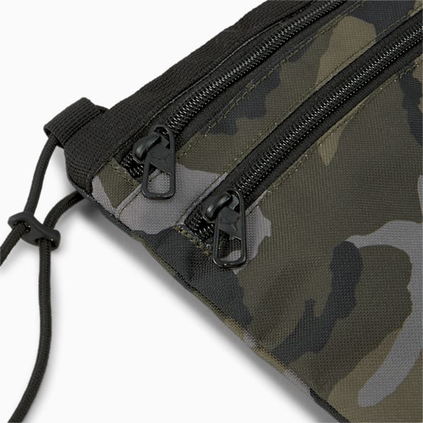 PUMA Academy Sacoche Backpack, Forest Night-Camo AOP, extralarge-IND