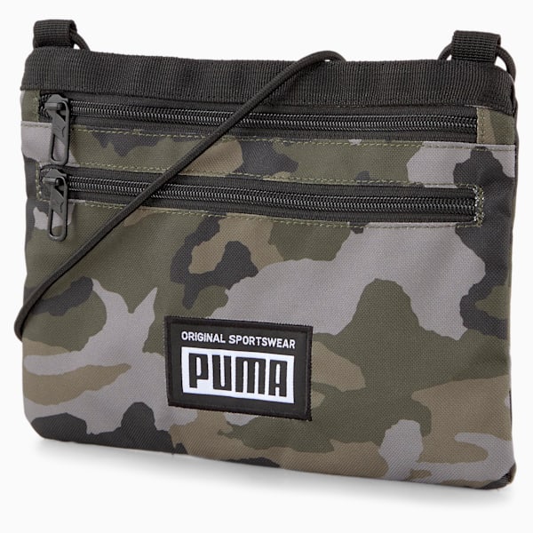 PUMA Academy Sacoche Backpack, Forest Night-Camo AOP, extralarge-IND