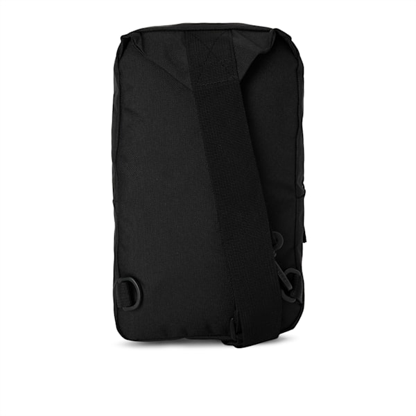 PUMA S C69 Unisex Crossbody Bag, Puma Black, extralarge-IND