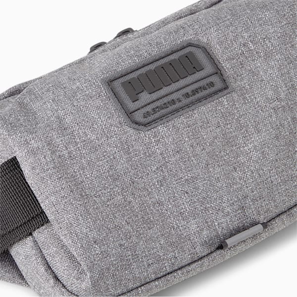 PUMA City Unisex Waist Bag, Medium Gray Heather, extralarge-IND