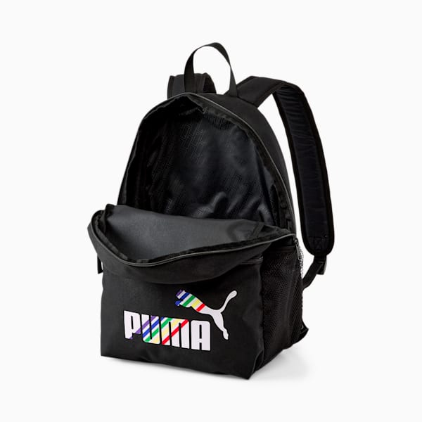 Mochila Phase Printed, PUMA Black-Love is Love, extralarge