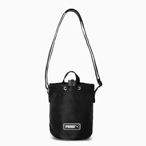 Prime Premium Women's Small Bucket Bag, Puma Black, extralarge-IND
