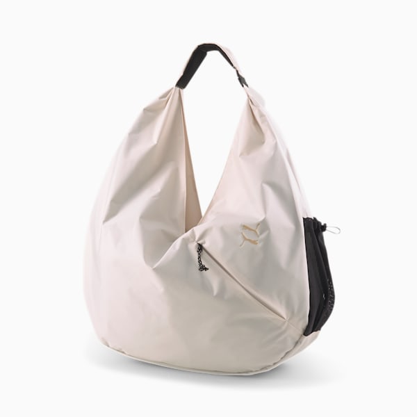 Exhale Draped Women's Training Gym Bag, Pastel Parchment, extralarge-IND