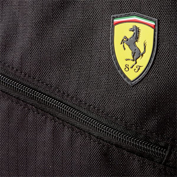 Bolso de hombro Scuderia Ferrari, Puma Black, extralarge