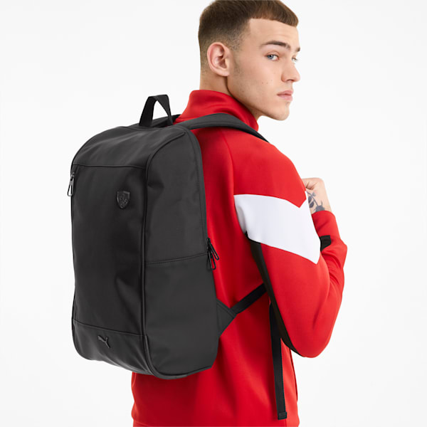 Scuderia Ferrari Sportswear Backpack, Puma Black, extralarge