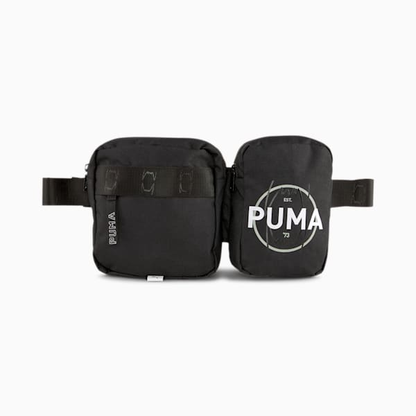 Basketball Waist Bag, Puma Black, extralarge