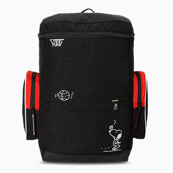 PUMA x PEANUTS Backpack, Puma Black, extralarge-IND