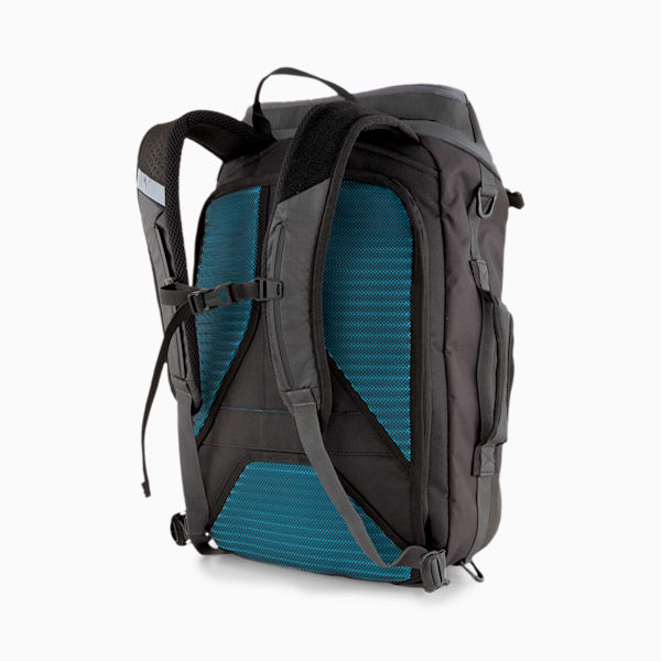 Mochila PUMA x CLOUD9 Player, Puma Black-Hawaiian Ocean, extralarge