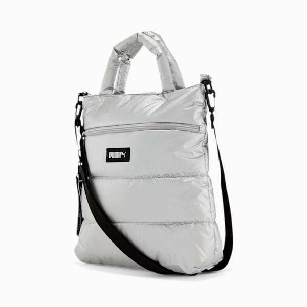 Prime Puffa Shopper, Silver, extralarge