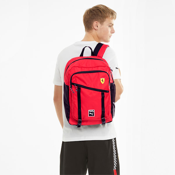 Scuderia Ferrari Sportswear Backpack, Rosso Corsa, extralarge