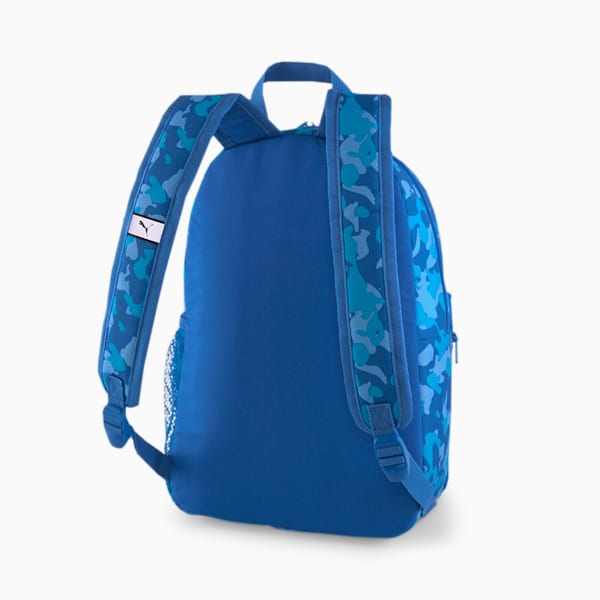 Phase Small Kids' Backpack, Victoria Blue-AQUACAT AOP, extralarge