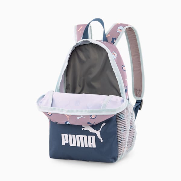 PUMA Phase Kid's Small Backpack, Quail-AOP, extralarge-IND