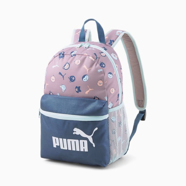 PUMA Phase Kid's Small Backpack, Quail-AOP, extralarge-IND