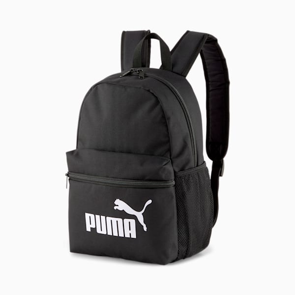 PUMA Phase Kid's Small Backpack, Puma Black, extralarge-AUS