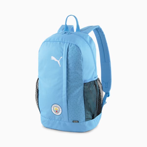 Mochila Manchester ftblCORE Plus, Team Light Blue-Puma White, extralarge