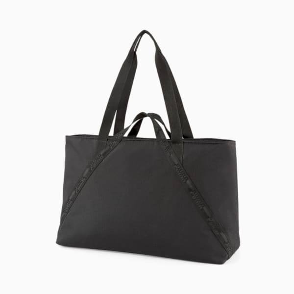 Bolso Puma Mujer At Ess Barrel Bag Training Negro Liso