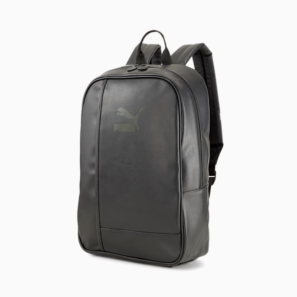 Puma leather backpack top