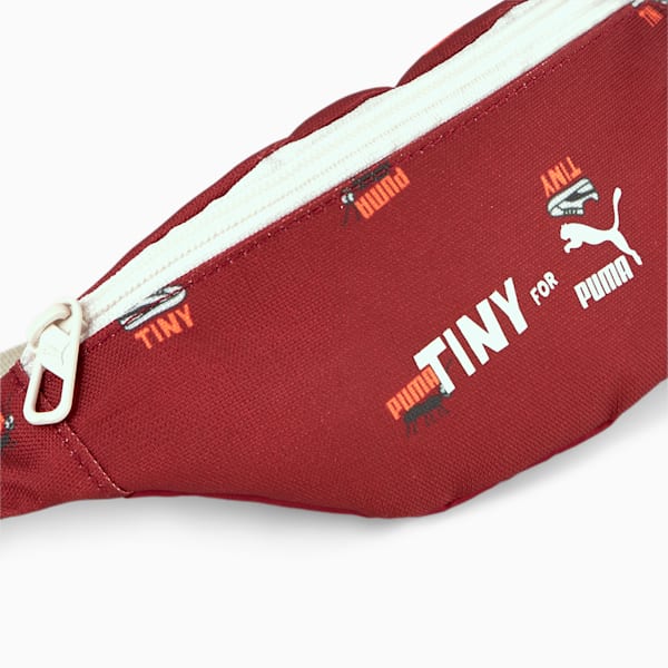 PUMA x TINYCOTTONS Waist Bag, Intense Red-Whisper White, extralarge