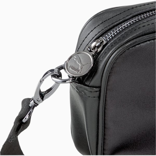 Premium Women’s Cross Body Bag, Puma Black, extralarge