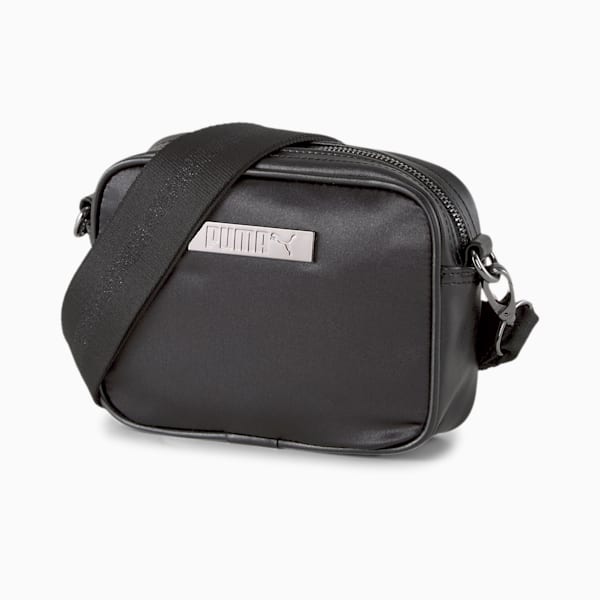 Bolsa Mujer Premium Cross Body, Puma Black, extralarge