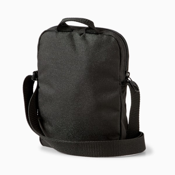 PUMA Plus II Unisex Portable Shoulder Bag, Puma Black, extralarge-IDN