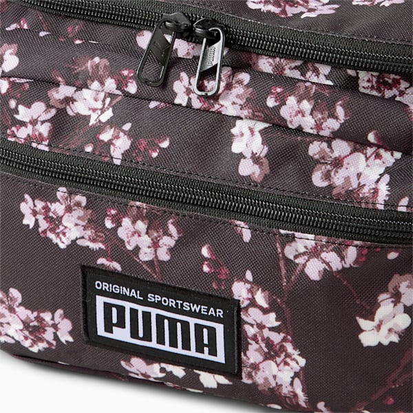 Academy Waist Bag, Puma Black-Floral AOP, extralarge