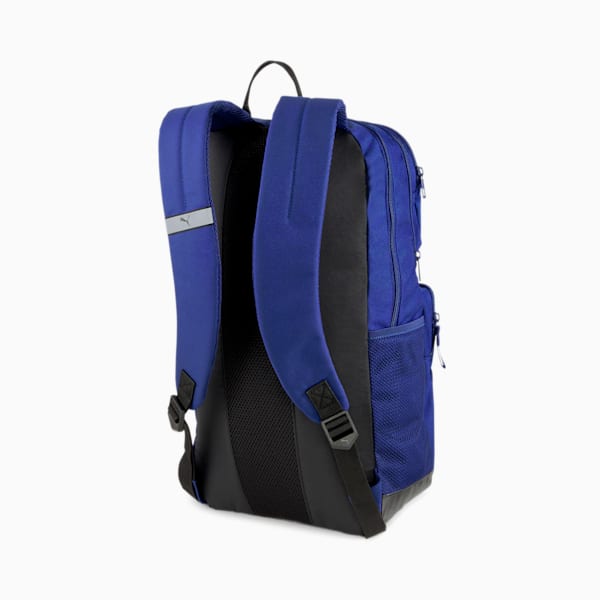 PUMA x CLOUD9 Backpack, Puma Black-Elektro Blue, extralarge