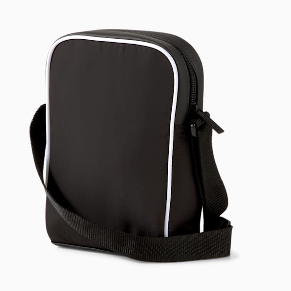 Campus Compact Portable Unisex Shoulder Bag, Puma Black, extralarge-IND