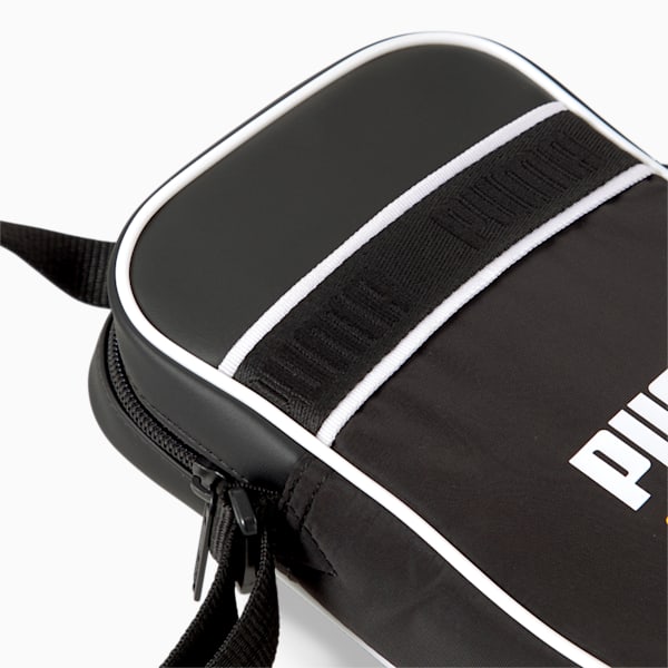 Campus Compact Portable Unisex Shoulder Bag, Puma Black, extralarge-IND