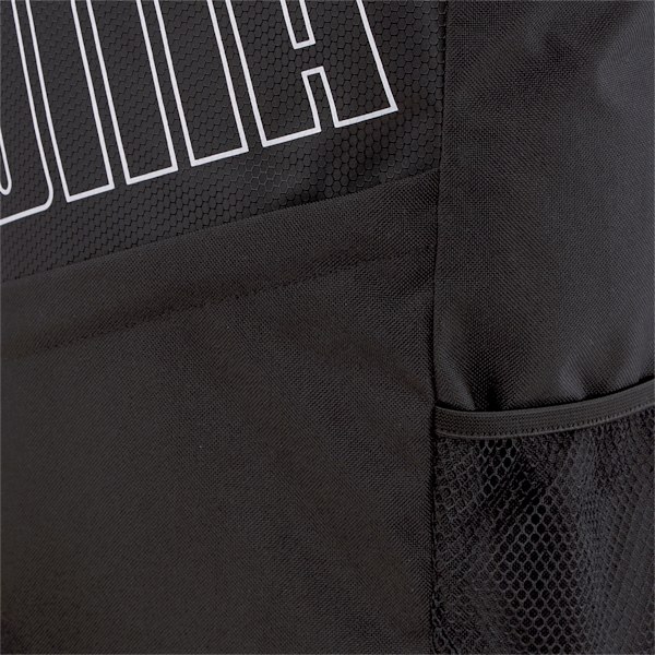 EvoEssentials Box Backpack, Puma Black, extralarge